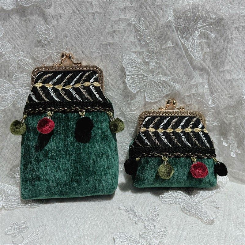 珍珠流苏d花边球球零钱包小废包手机包,淘宝优惠券,粉丝福利购,淘宝优惠卷