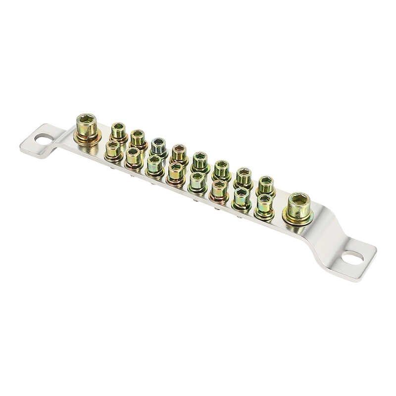 配电箱接地铜排3x25x15孔零地排系列双排地线端子铜排接线端子排,淘宝优惠券,粉丝福利购,淘宝优惠卷