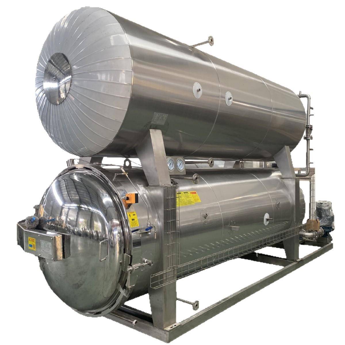 猫条三文鱼食品杀菌锅猫粮狗粮灭菌设备双层水浴式杀菌釜 - 图3