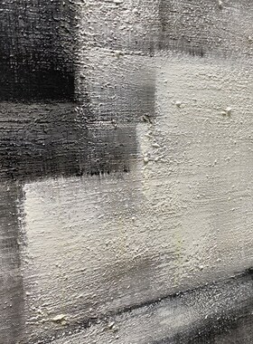 《暗格》余元f纯手绘油画抽象现代画玄关背景墙装饰画客厅肌理挂