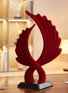 风生水起客厅摆件轻奢高档玄关酒柜办公室桌面艺术装饰品乔迁礼物