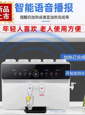 新款家用直饮台式RO反渗透语音播报加热一体净水机工厂会销净水器