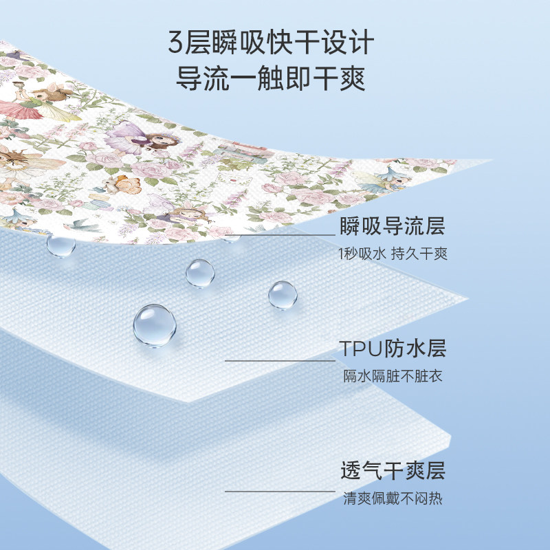 Oak Family新生婴儿口水巾竹棉纱布吸水吐奶儿童宝宝可旋转围嘴,淘宝优惠券,粉丝福利购,淘宝优惠卷