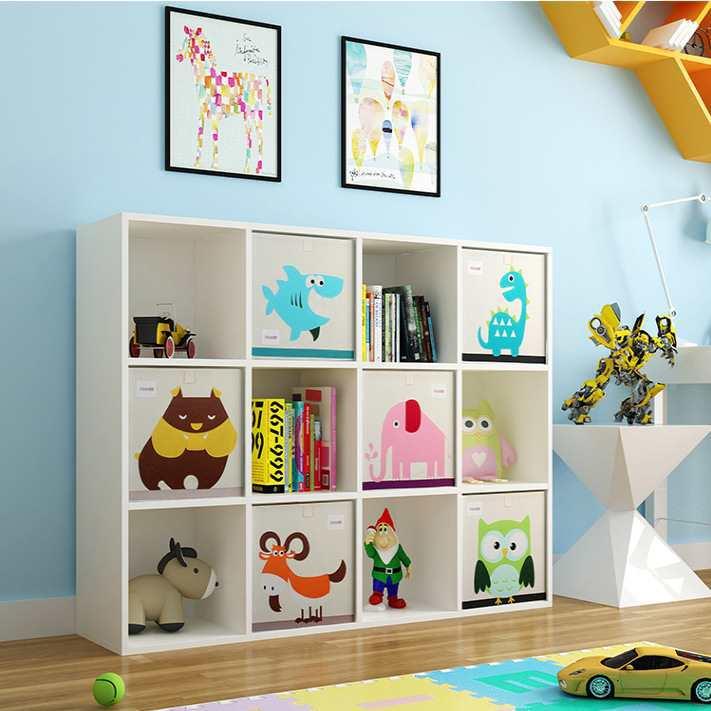 宝宝实收木子柜置物架多层整架幼儿园玩具HCL格柜儿童理纳书架 - 图0