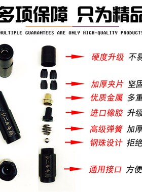 黄油枪进口嘴头手动挖机打黄油配件高压防爆HS一体式电动枪头盒装