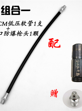黄油枪头嘴头黄油软管嘴油枪接头高压进口枪嘴手动管配件电动锂电