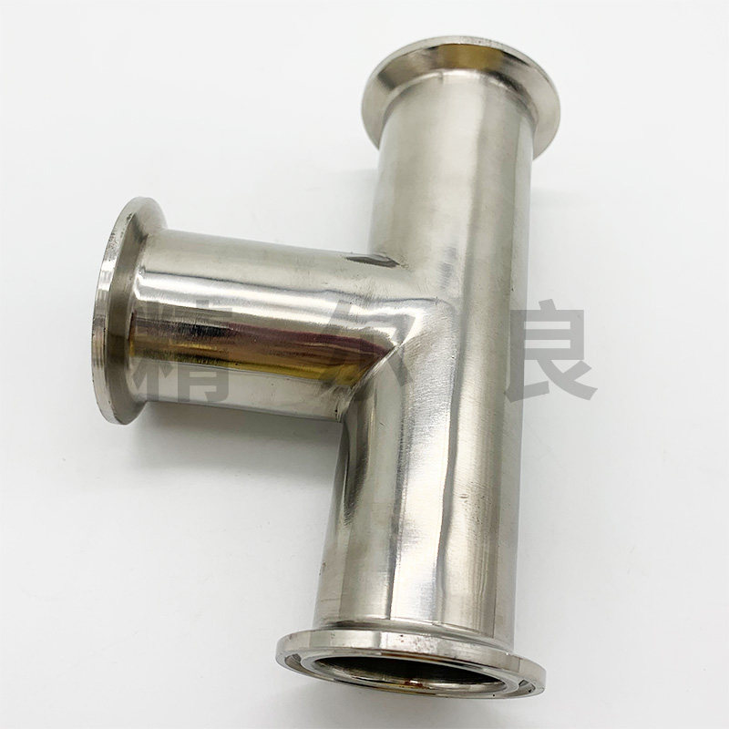 304不锈钢卫生快装三通接头卡箍式卡盘T型内外抛光面镜面食品级25,淘宝优惠券,粉丝福利购,淘宝优惠卷