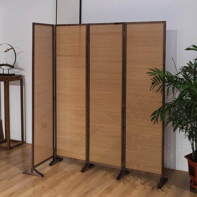 日式屏风隔断客厅家用入户遮挡折叠屏风移动实木竹编中式覆古玄关,淘宝优惠券,粉丝福利购,淘宝优惠卷