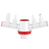 Kitchen sewer pipe three-way anti-odor artifact dishwasher water purifier filter drain pipe multi-functional joint