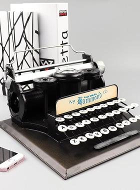 复道古老式字模型工打147艺品老物件橱窗柜收藏摆件创意拍机摄具