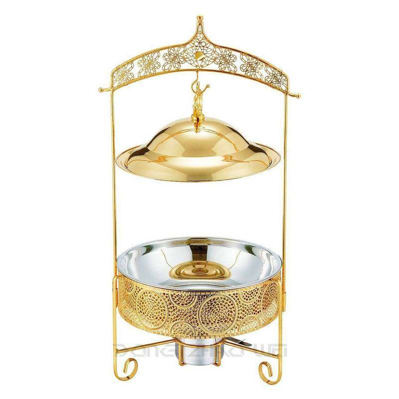 新款豪华花边爵士盖挂盖自助餐炉加粗吊钩餐炉固体液体酒精炉小火,淘宝优惠券,粉丝福利购,淘宝优惠卷