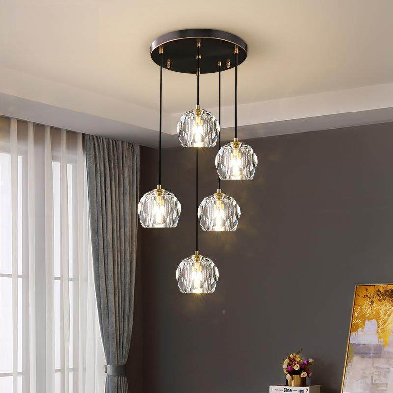 水餐厅吊灯现684代简约轻奢室床盘头客厅吧台饭厅圆晶卧灯具,淘宝优惠券,粉丝福利购,淘宝优惠卷