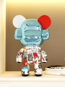 【年终回馈】叮咚熊新房客厅电视柜入户玄关家居饰品开业乔迁礼物