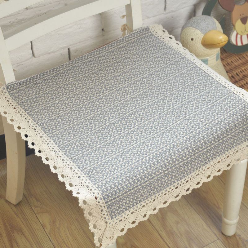 Four Seasons Cotton Woven Dining Chair Cushions and Back Covers Office Seat Cushions Bay Window Sofa Cushions Living Room Can Be Customized