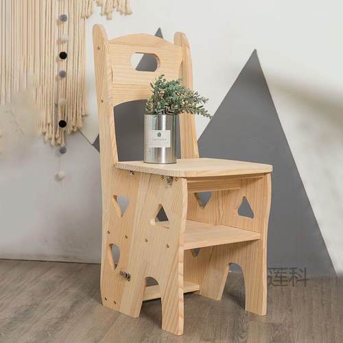 实两木梯子家Px8N6baZ用折叠梯叠椅凳子用椅子室内登樖高折椅子多 - 图2