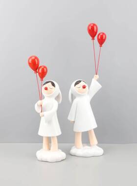 现代简约气0819女孩童件客厅电视柜玄关样球板房儿门店房摆家居装