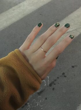 主打一个伸手氛围感～显白王牌超细玫瑰金细款百搭戒指不掉色高级