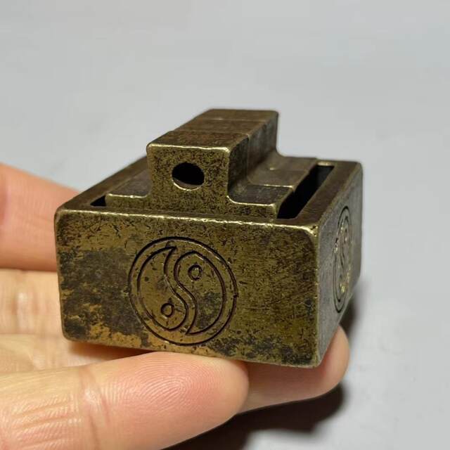 Antique gold and stone seal carvings, bronze seals, one side, four seals, calligraphy and painting seals, collection seals, Dao Jingshi treasure seal ornaments