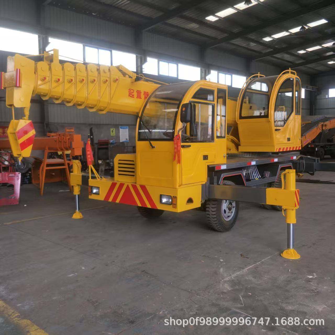 济宁吊车6-16吨自制吊60度旋转起重机农用建筑工程吊车油电两用,淘宝优惠券,粉丝福利购,淘宝优惠卷