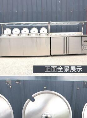 商用包子客自助粥车粥自助保温汤池食堂加热售饭台售卖台小菜冷柜