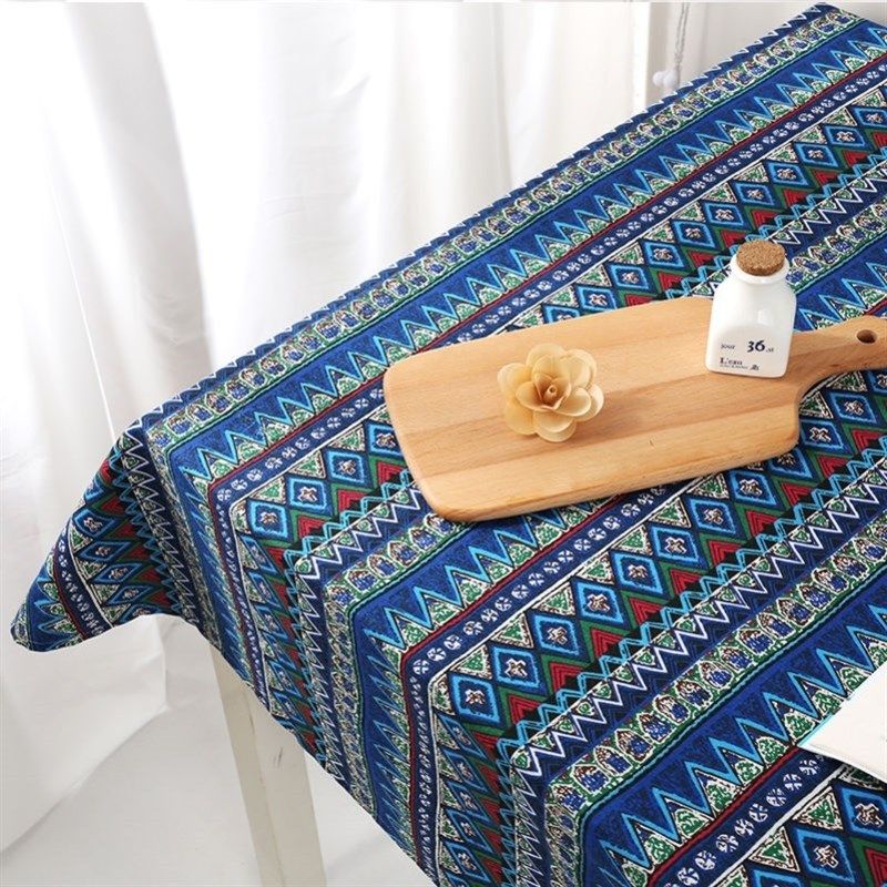 棉麻壁纸花边布艺北欧ins风小清新长方形家用餐桌茶几宿舍书桌垫,淘宝优惠券,粉丝福利购,淘宝优惠卷