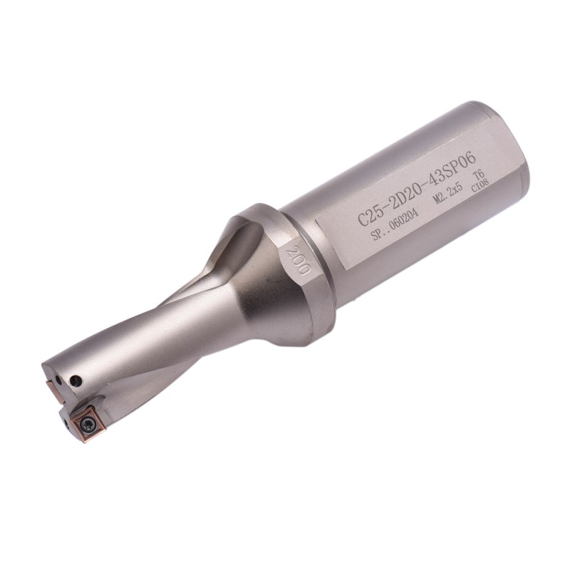 U钻快速钻头刀杆车床用数控钻SP平底喷水钻头SPMG06刀片刀柄 - 图1