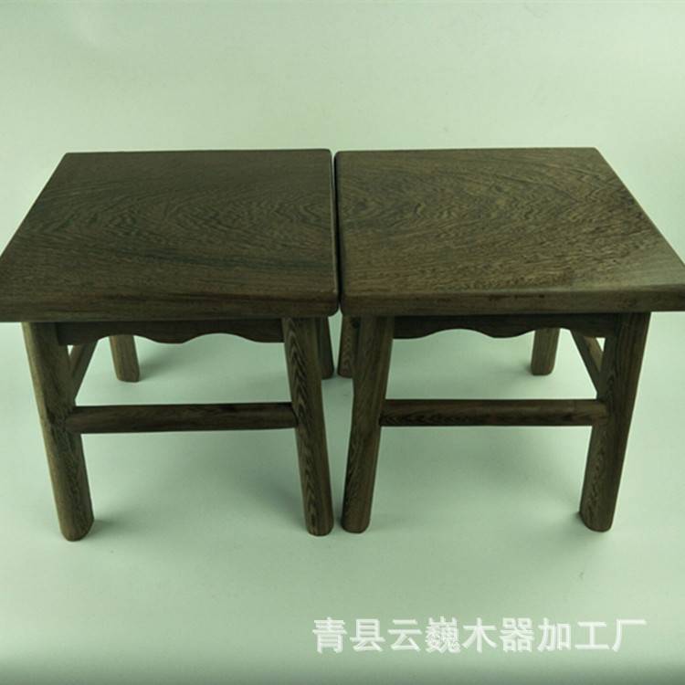 鸡翅木方凳 独板凳子 实木凳子 大号凳子 厂家直接 大量 - 图1
