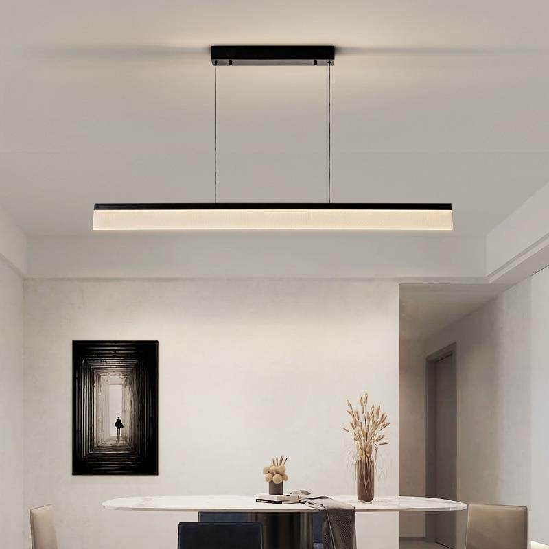 一吊灯极餐简轻字奢护眼ld灯厨房现代简约茶室吧台厅灯943具e长条,淘宝优惠券,粉丝福利购,淘宝优惠卷