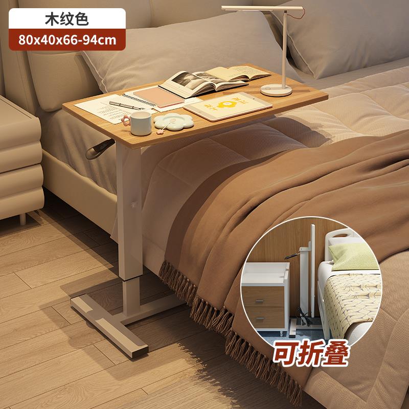 书桌折用叠桌家卧室床边小桌子简叠易学生可折习桌可学移GIN动电 - 图3
