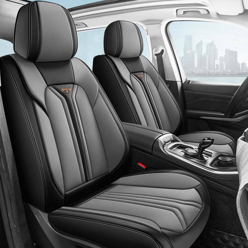 跨境通风XDD豪美9D全包汽车坐垫跨境四季新款运动座垫子座套 - 图1