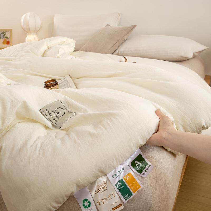 A类母婴7菌A抗洗棉花子秋冬季加HLJ厚被保暖酒店水民宿家用被芯,淘宝优惠券,粉丝福利购,淘宝优惠卷