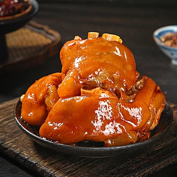 金饭屋山东酱猪蹄块真空即食卤味非猪爪熟食[16元优惠券]-寻折猪