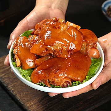 金饭屋山东酱猪蹄块真空即食卤味非猪爪熟食[16元优惠券]-寻折猪