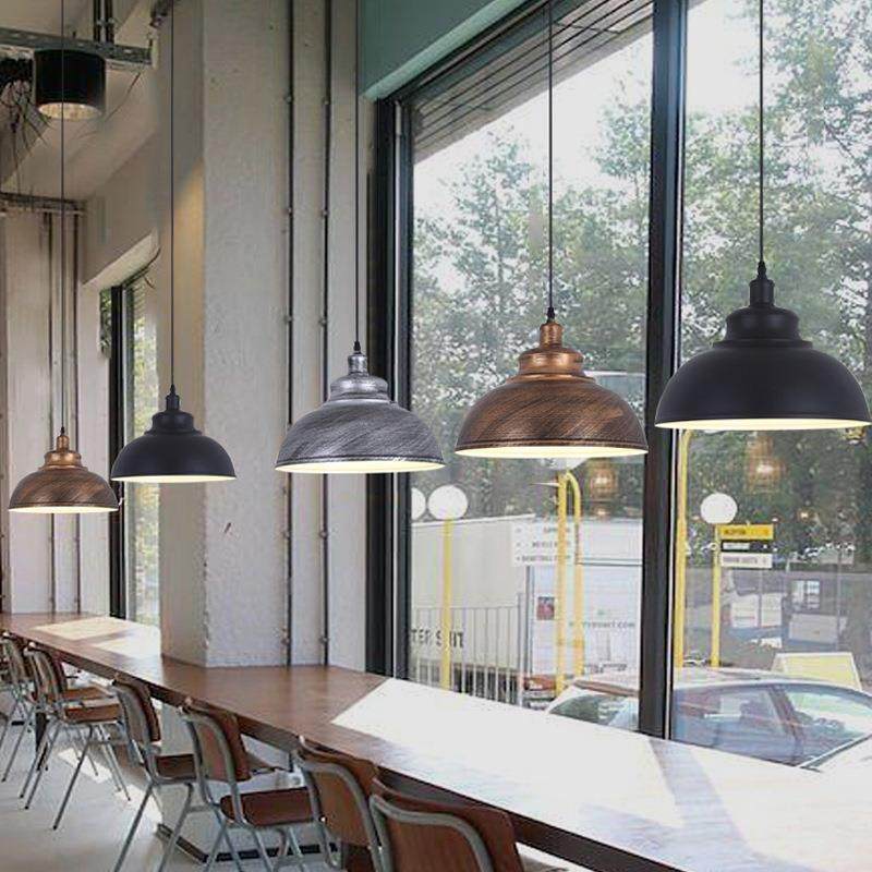 复古工业风灯怀旧铁艺创意简约吧台loft酒店工程单头餐厅小吊灯罩,淘宝优惠券,粉丝福利购,淘宝优惠卷