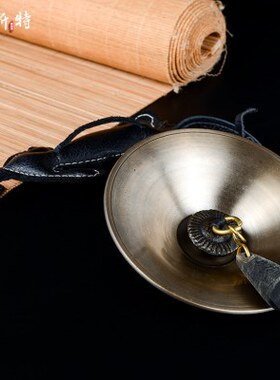 欧斯特 风铃挂饰西藏古风尼泊尔手工铜居家供具惊鸟铃风铃