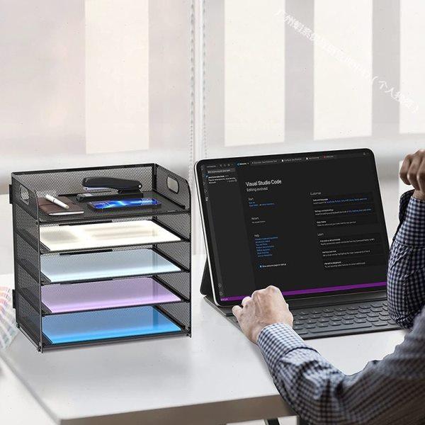 桌上书架桌面置物架公桌收纳餐桌宿舍书桌多层小层架工位分层柜,淘宝优惠券,粉丝福利购,淘宝优惠卷