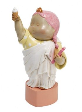 稀奇艺术雕塑瞿广慈《幸运女神》可爱桌面摆件饰品礼品礼物