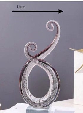 创意玻璃摆件纯手工古法琉璃家居软装饰品摆件样板房摆件