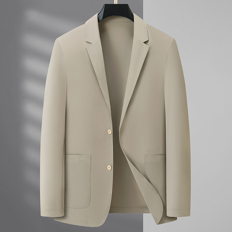 夏季轻薄款加大码男装休闲单西外套特大号宽松冰丝弹力西装防晒衣,淘宝优惠券,粉丝福利购,淘宝优惠卷