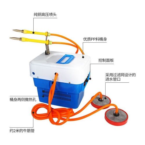 船用多功能鱼塘撒药机虾蟹鱼塘撒药神器打药机全自动摇摆式消毒机 - 图1