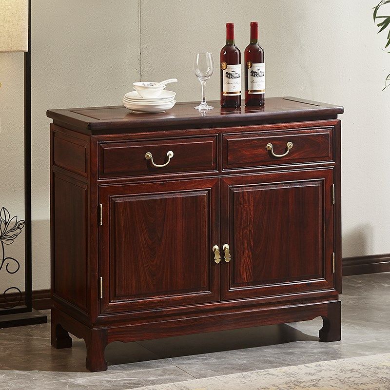 红木素面餐边柜东非酸枝木玄关柜储物柜茶水柜现代中式酒柜餐厅柜,淘宝优惠券,粉丝福利购,淘宝优惠卷