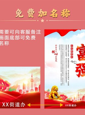 党建立牌活动室布置用品海报y文化长廊贴纸展板标识牌背景墙定制