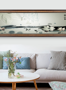 美式墙面油画简约卧室房间床头装饰画欧式轻奢壁画客厅背景墙挂画