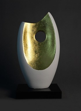 样板房家居饰品别墅摆设酒店现代简约树脂抽象艺术品雕塑玄关摆件