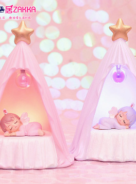 梦幻少女心可爱摆件小饰品女孩房间装饰安妮宝天使存钱罐创意礼物