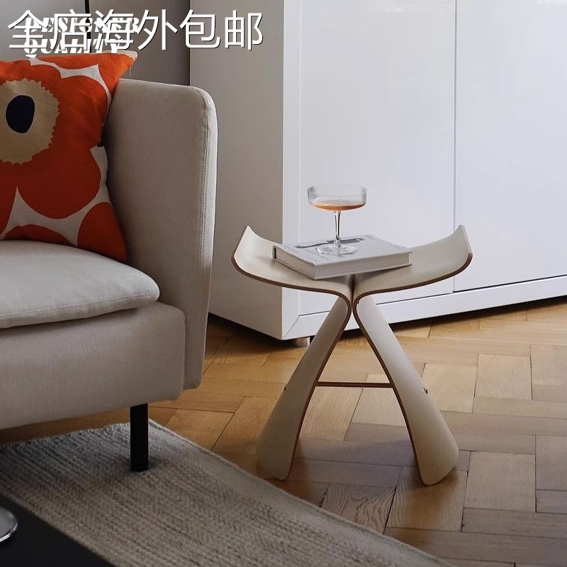 丹麦蝴蝶凳换鞋凳个性简约北欧装饰椅子创意Butterfly Stool矮凳 - 图1