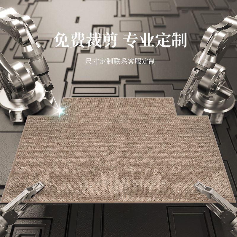 Kitchen floor mats are non-slip and oil-proof, wipeable, washable and stain-resistant door mats, household entry door absorbent water and oil-absorbing carpet mats