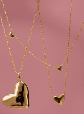 Monica Vinadqer莫妮卡手链小心愿手链情侣手链心形手链情侣礼物