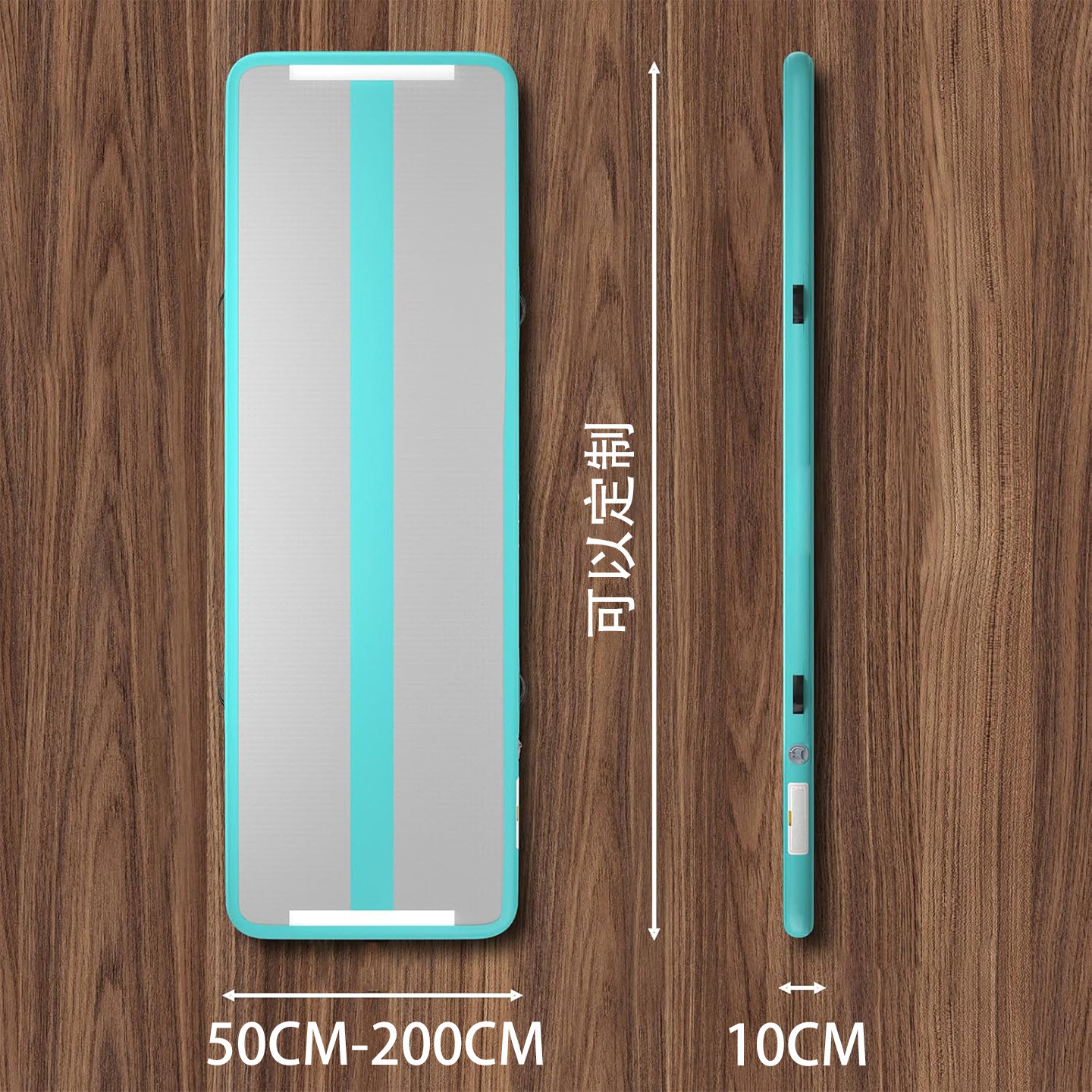 充气跆拳道空翻瑜伽气垫体操进口拉丝安全防护武术钓鱼平台搏击袋