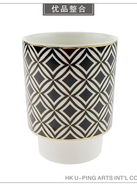 现代轻奢杯架书架软蜡相家居装饰柜样板间客厅挂画摆W件组合装饰